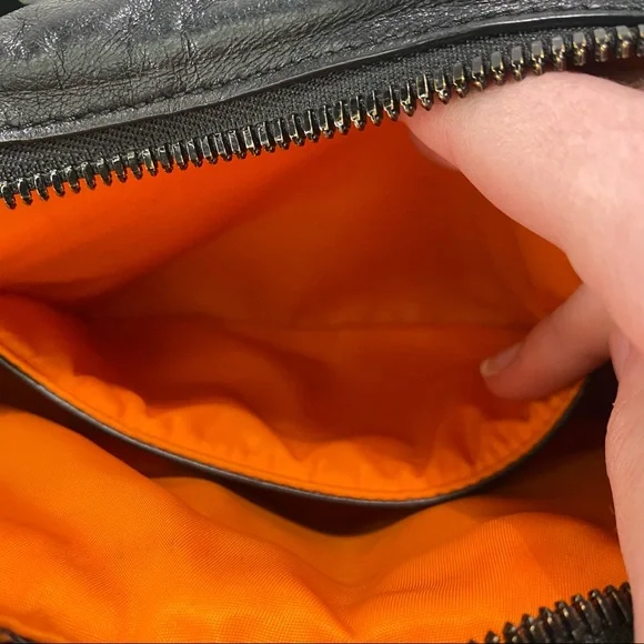 Rag and Bone field puffer leather messenger bag - Picture 12 of 15